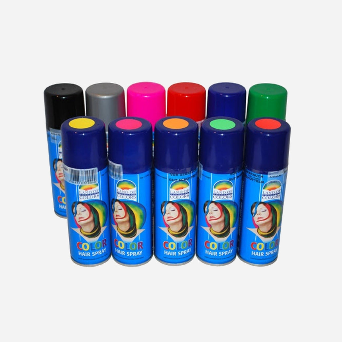Bombe couleur pour cheveux