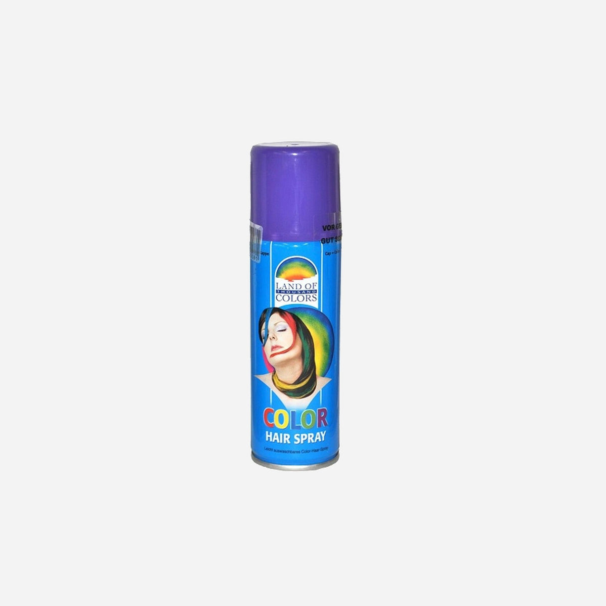 Bombe couleur pour cheveux violet