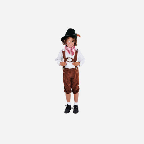 Pantalon tyrolien avec bretelles enfant