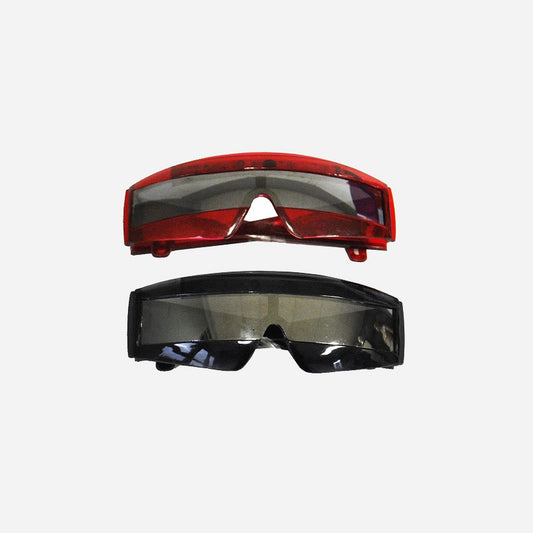 Lunettes lumineuses LED's disco vintage assorti 15 cm