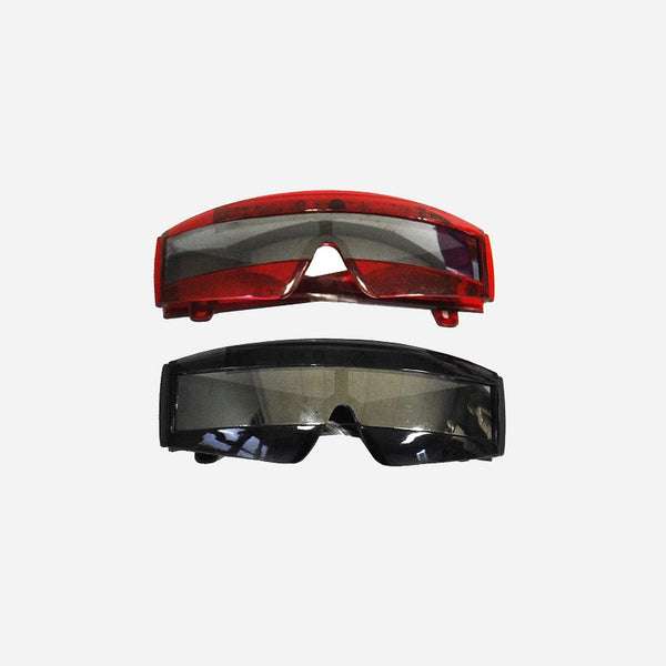 Lunettes lumineuses LED's disco vintage assorti 15 cm
