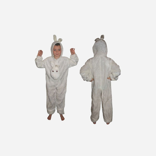 Déguisement de lapin blanc enfant Taille 92 cm