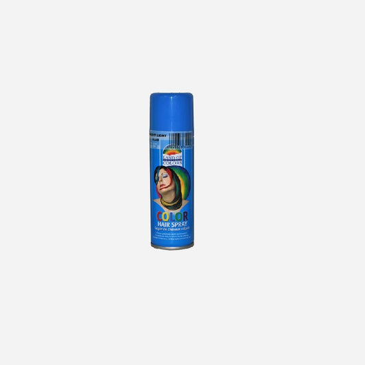Bombe couleur pour cheveux bleu fluo 125 ml