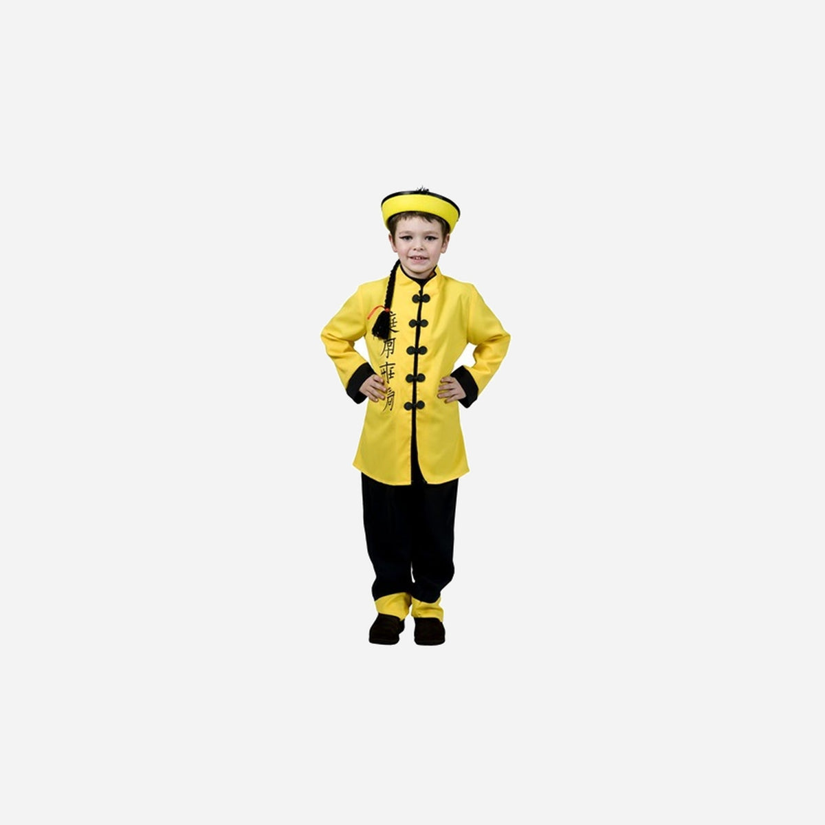 Déguisement de chinois jaune enfant