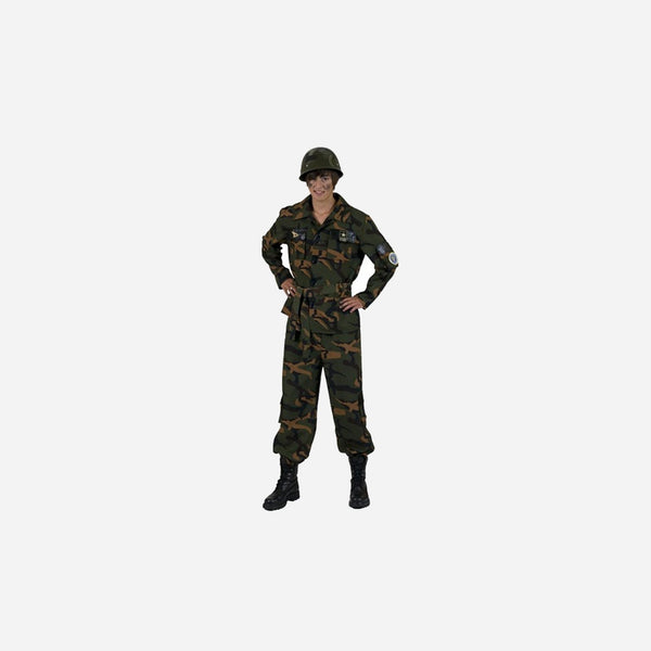 Déguisement militaire enfant 2 pièces Taille 164 cm