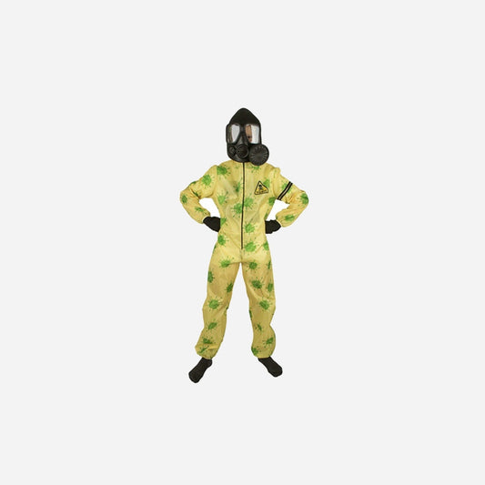 Déguisement protection chimique jaune enfant