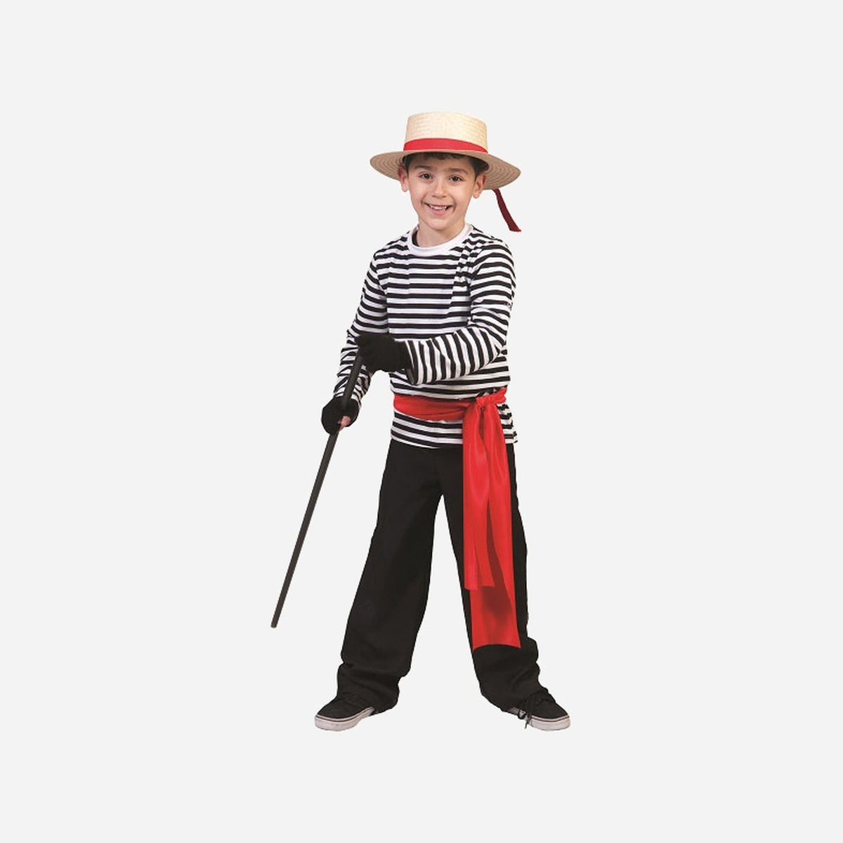 Marinière noir et blanc garçon