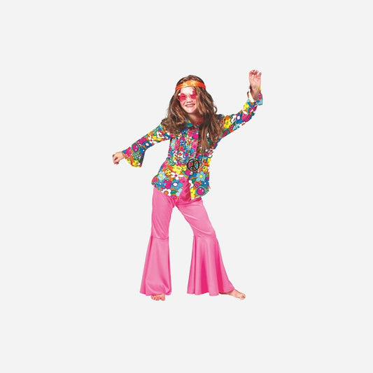 Pantalon rose hippie pour enfant