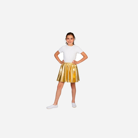 Jupe disco lamée or enfant Taille unique