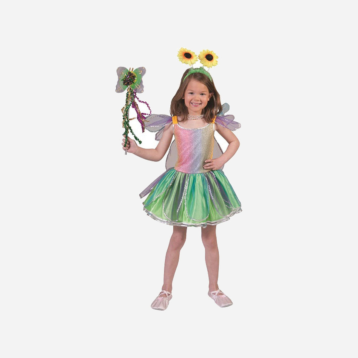 Déguisement papillon pour fille Taille 116 cm
