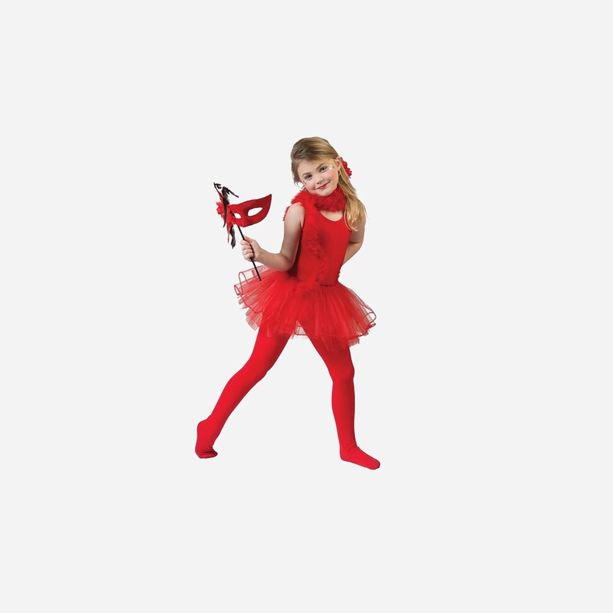 Déguisement de ballerine rouge fille