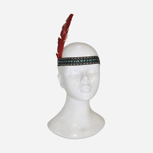 Bandeau indien 1 plume