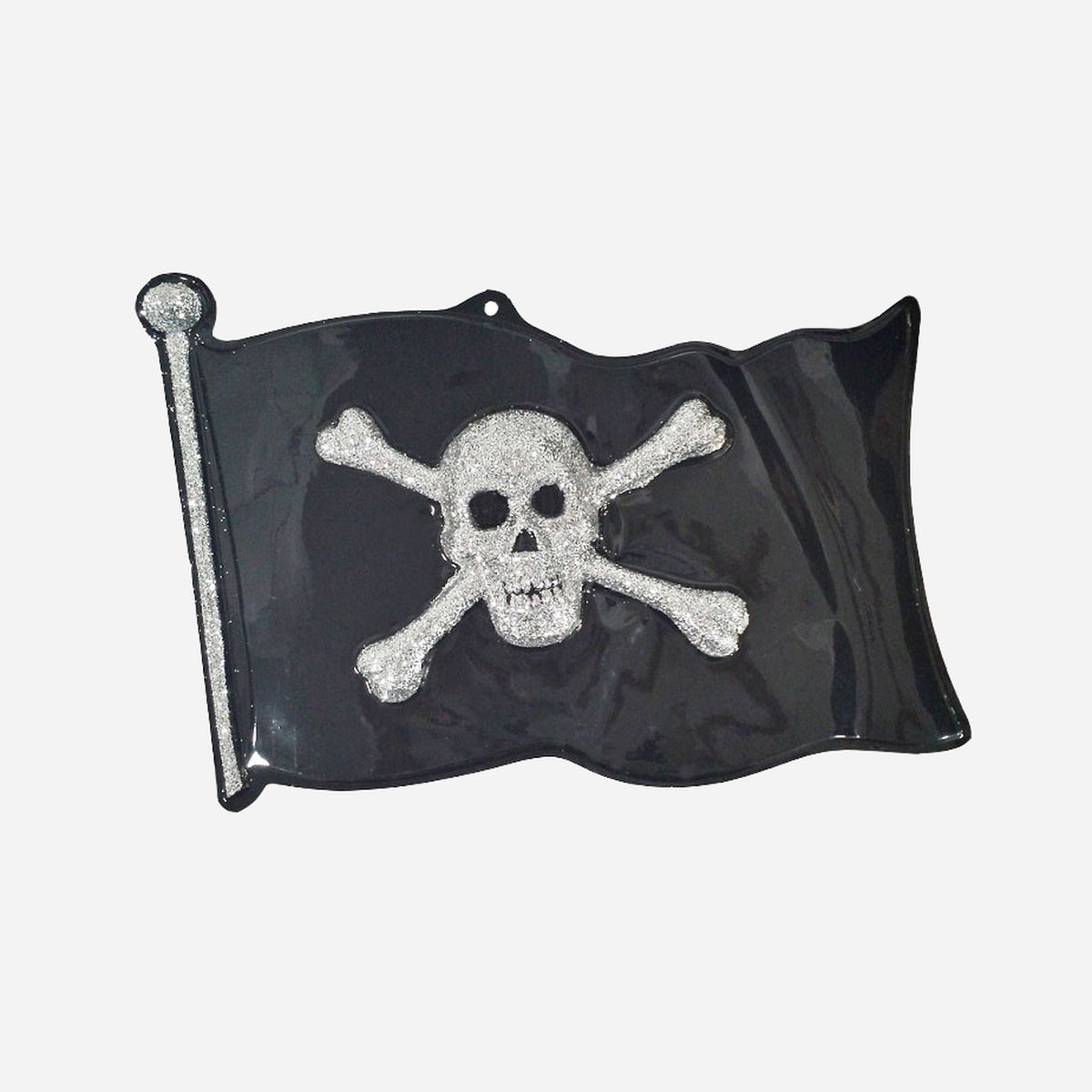 Décoration murale drapeau pirate 44 cm