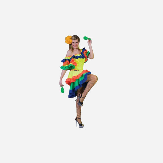 Déguisement femme latino samba Taille XL