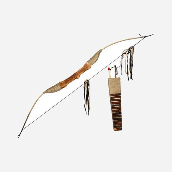 Arc en bois, flèches & carquois 90 cm