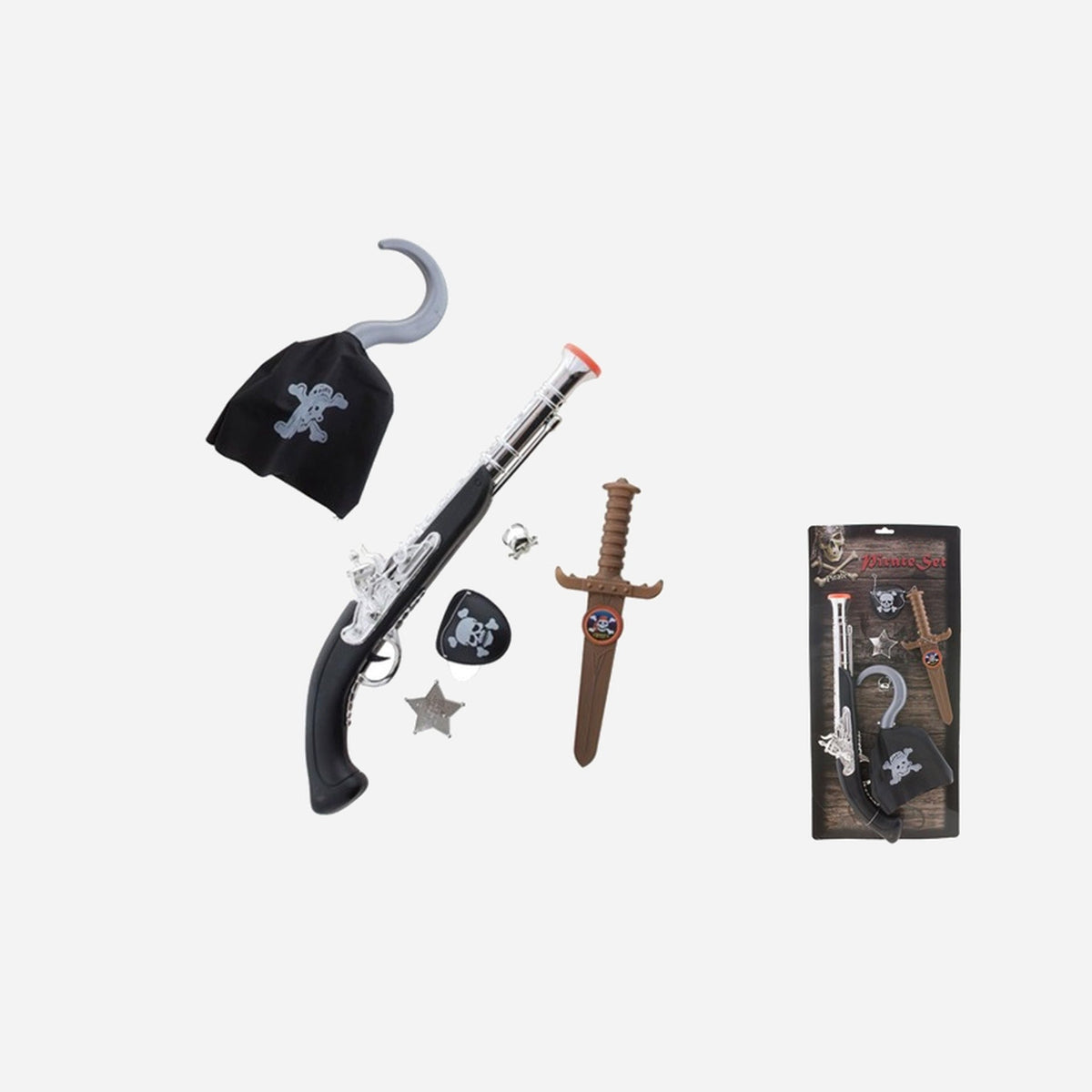 Set accessoires pirate 6 pièces
