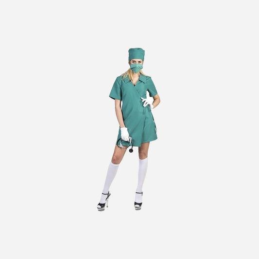 Déguisement de chirurgienne femme 3 pièces