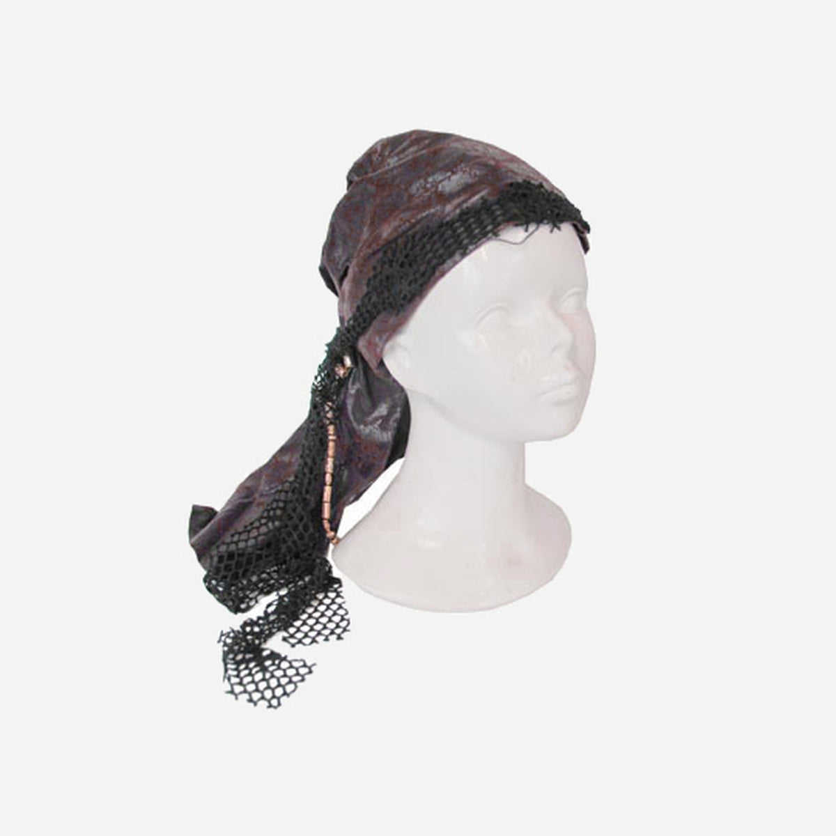 Bandana pirate imitation cuir