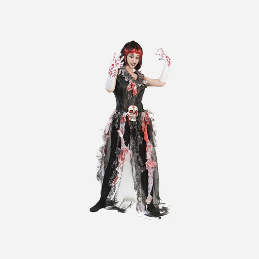 Déguisement de revenante zombie voodoo adulte Taille unique