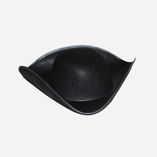 Chapeau de pirate tricorne feutrine