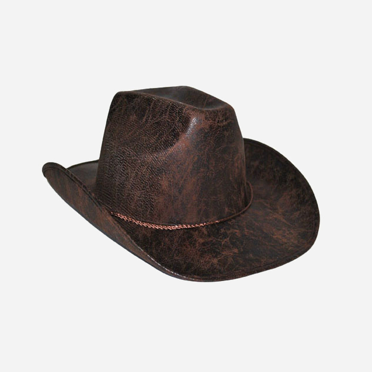 Chapeau cowboy imitation cuir Indiana