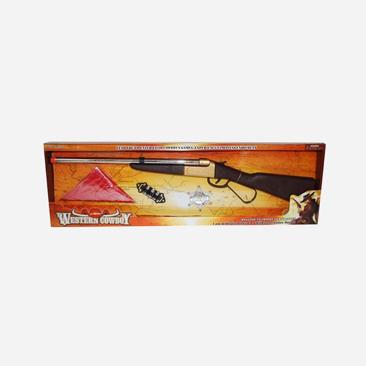 Set fusil de cowboy 61 cm et accessoires