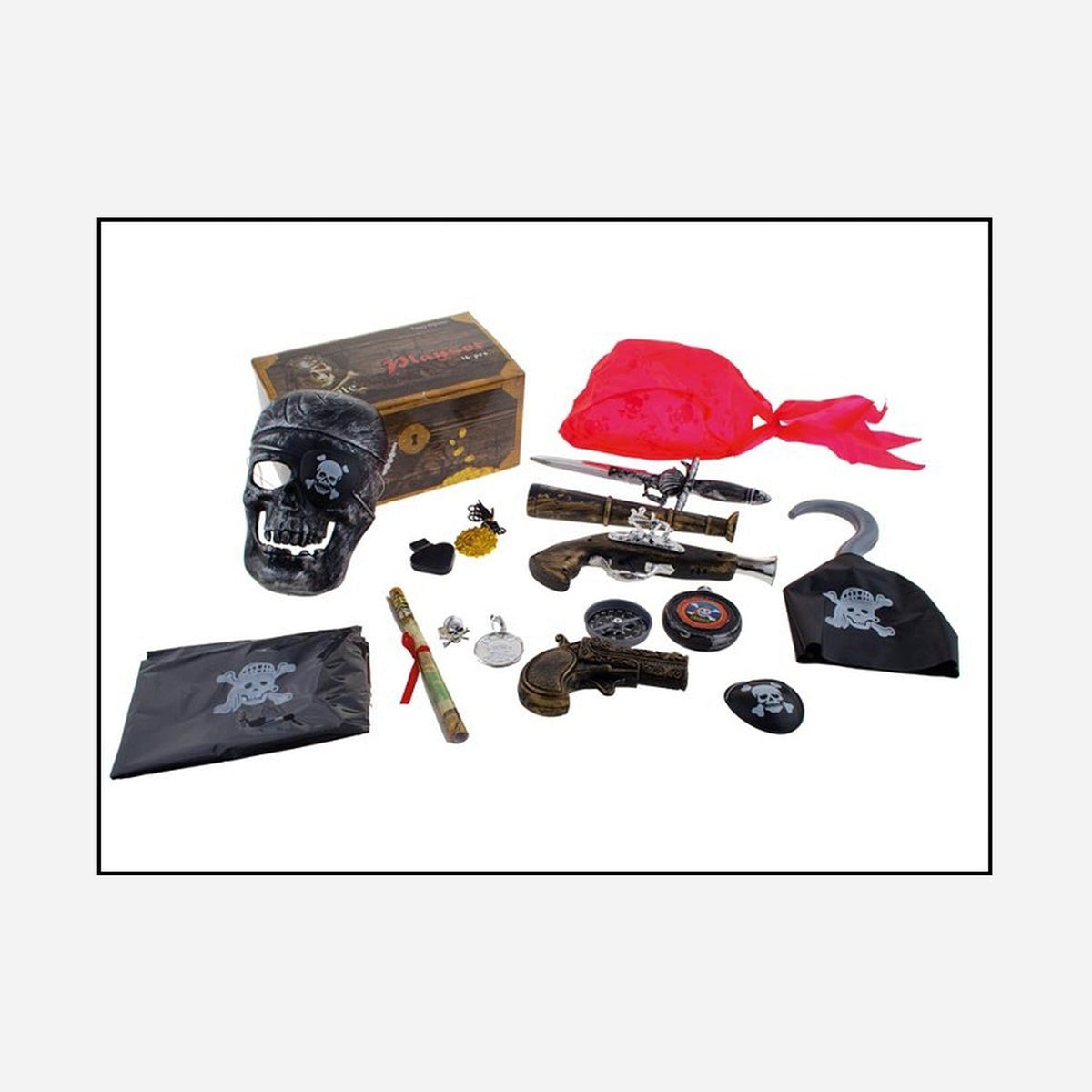 Coffret accessoires pirate 15 pièces