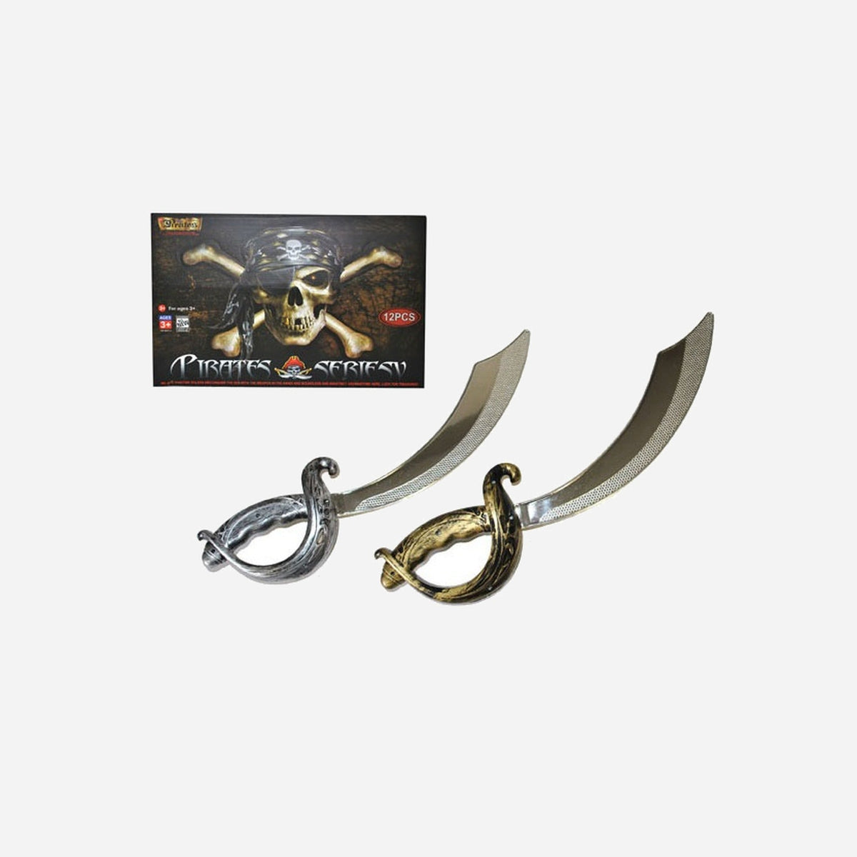 Sabre de pirate assorti 50 cm