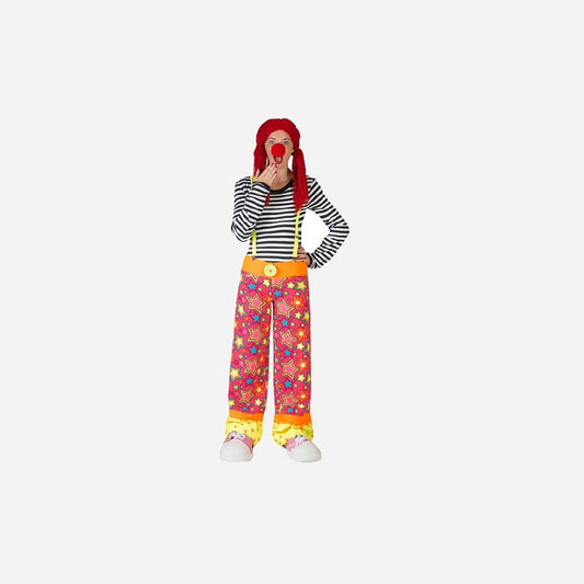 Pantalon de clown Sparkling Star femme
