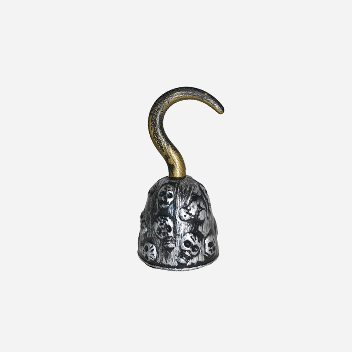 Crochet de pirate or/argent avec reliefs