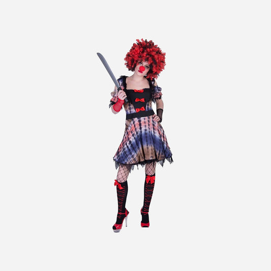 Déguisement de clown tueur femme