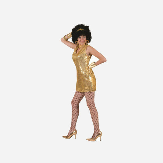 Tunique disco or sequins femme Taille XL