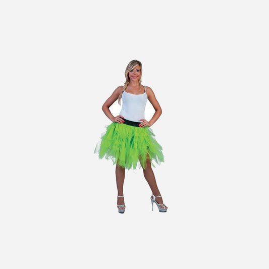 Jupe tutu vert fluo femme Taille unique