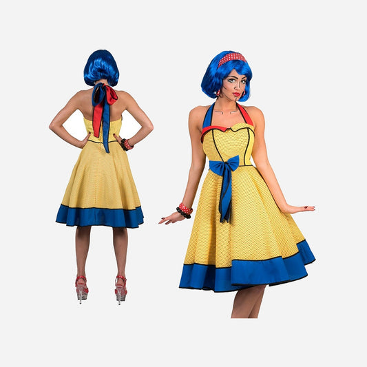 Robe pop art femme