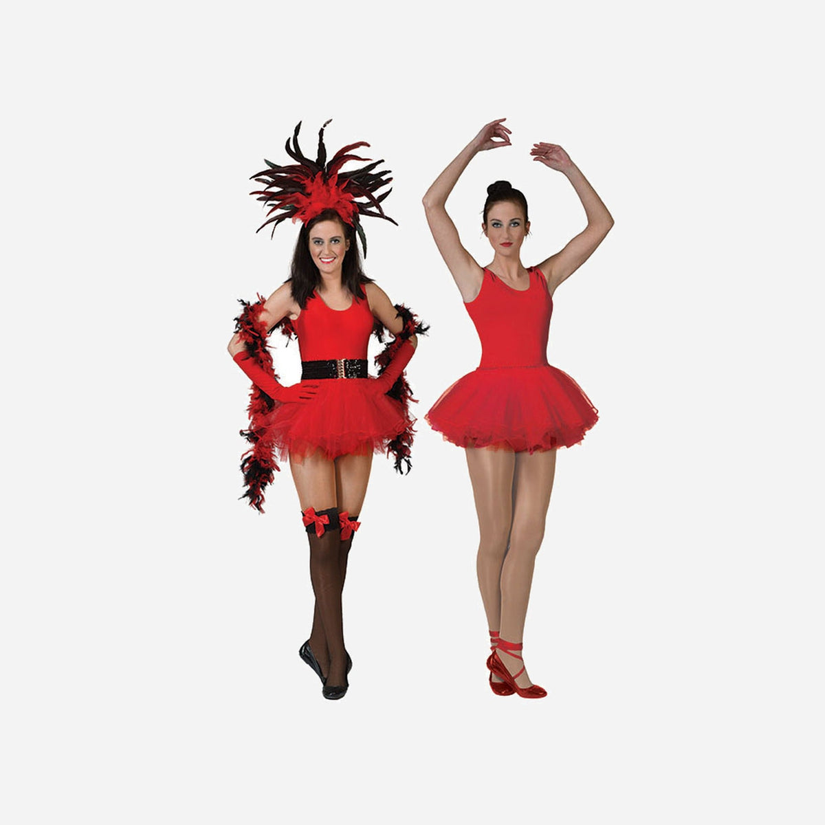 Déguisement de ballerine rouge