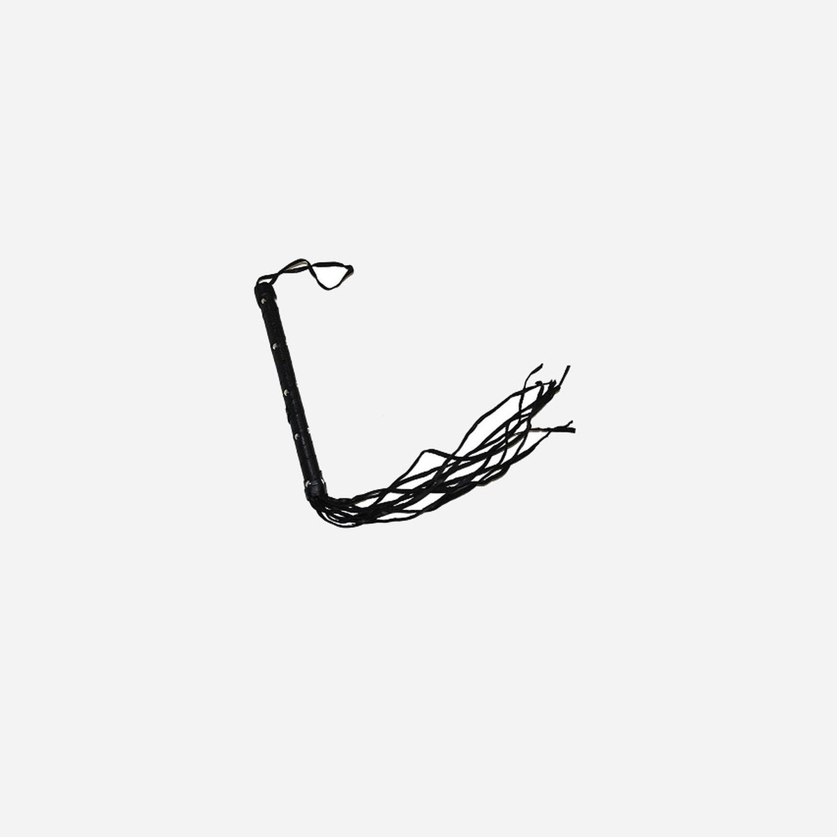 Fouet martinet en cuir 45 cm