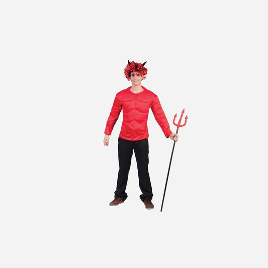 T-Shirt musclé diable rouge