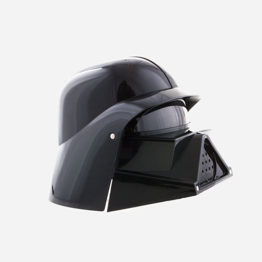 Casque de soldat de l'espace noir