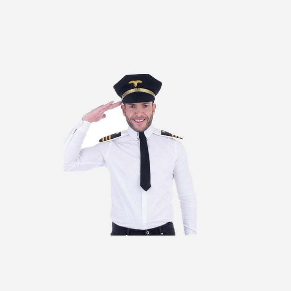 Set accessoires aviateur/pilote adulte 3 pièces