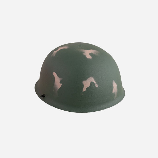 Casque de militaire effet camouflage enfant