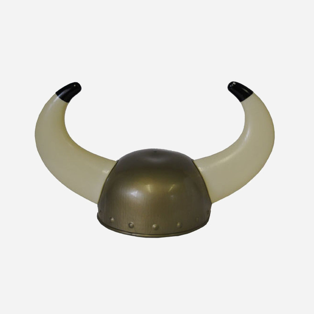 Casque de viking gaulois avec 2 grandes cornes