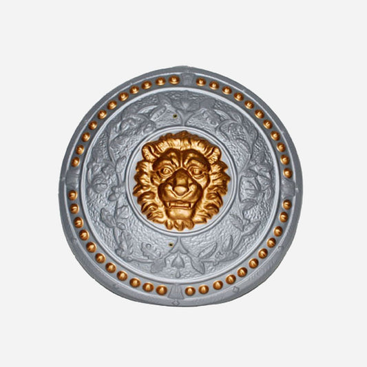 Bouclier rond lion 44 cm