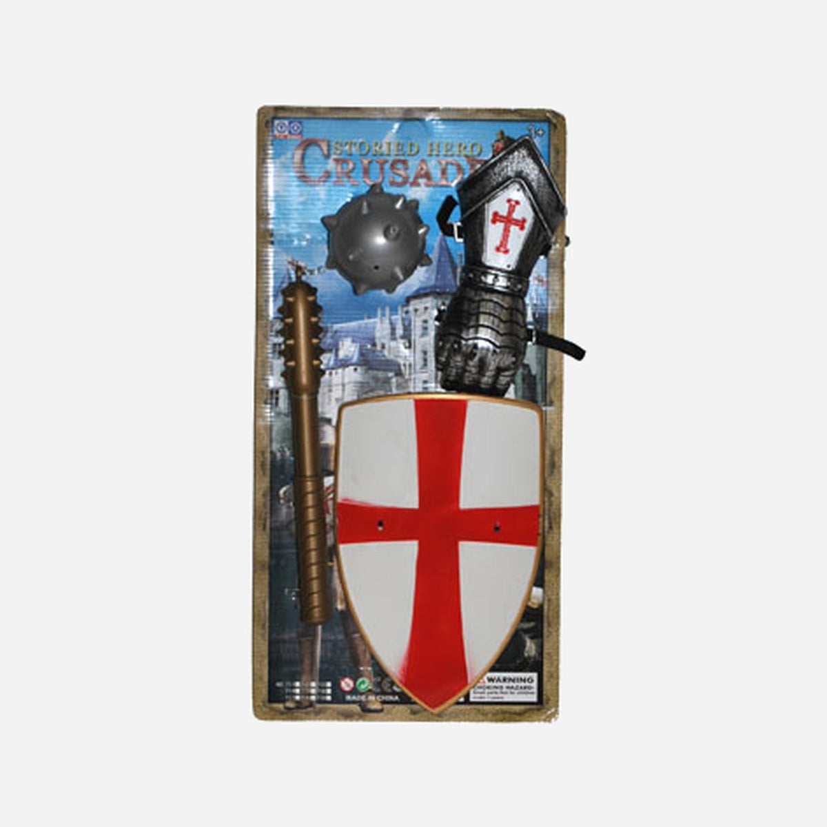 Set de chevalier de croisade 3 pièces