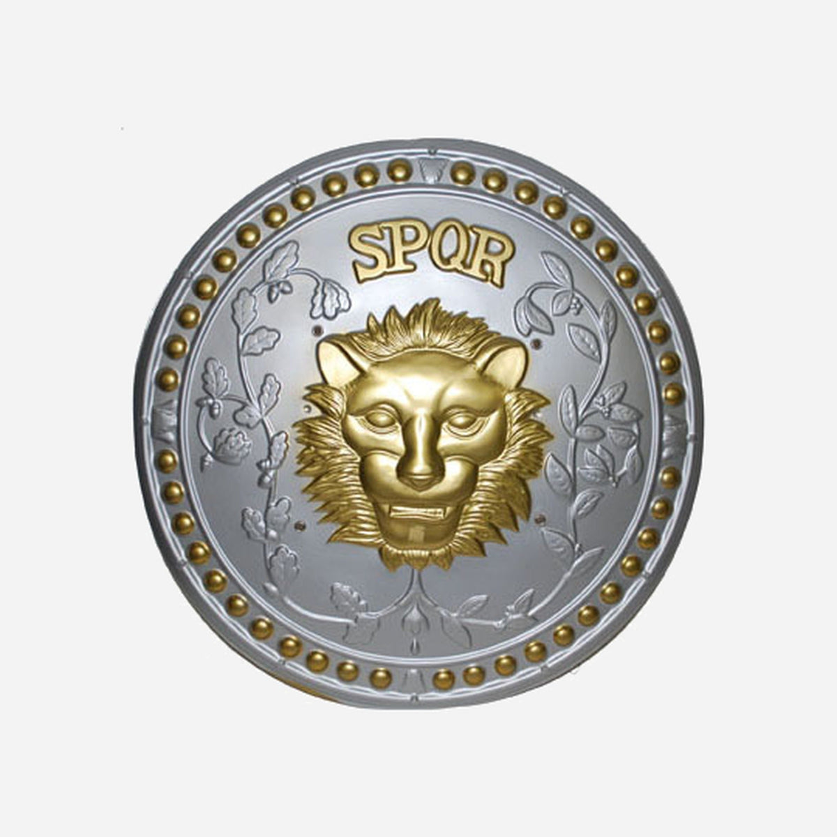 Bouclier rond spqr lion 50 cm