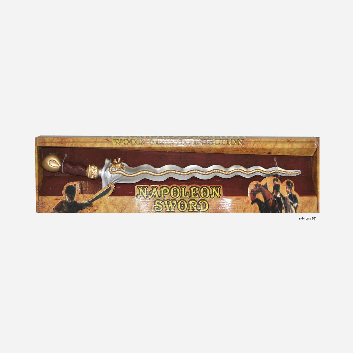 Épée Napoléon ondulée 64 cm