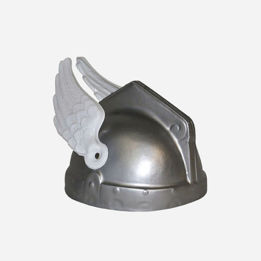 Casque de viking gaulois avec 2 ailes