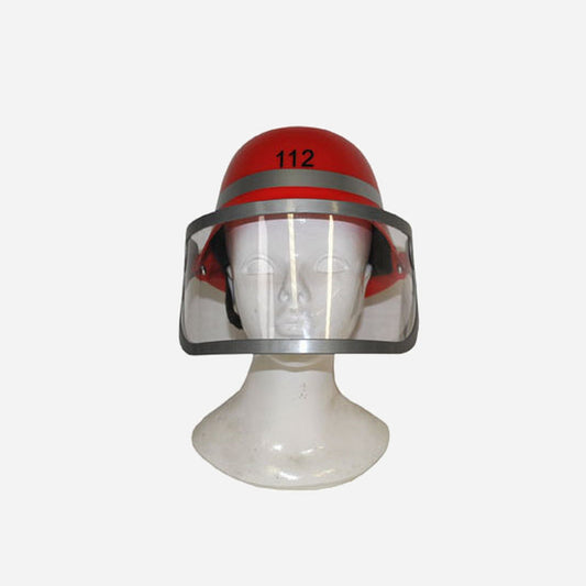 Casque de pompier avec visière