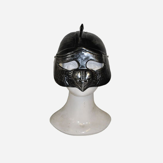 Casque à visière de guerrier