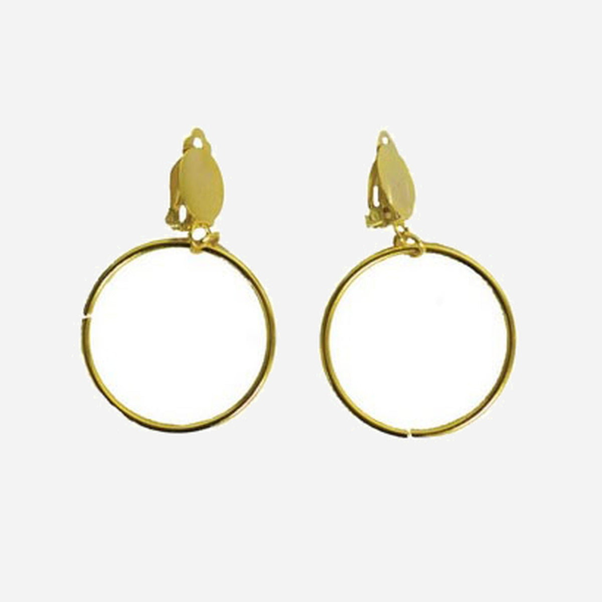 Boucles d'oreilles créole or