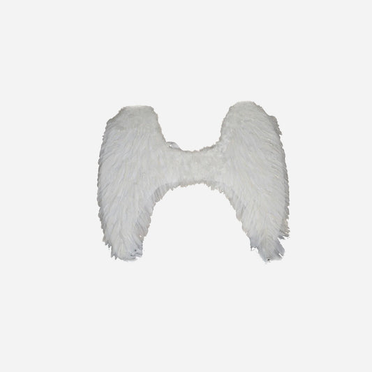 Ailes d'ange plumes grande blanc 73 cm